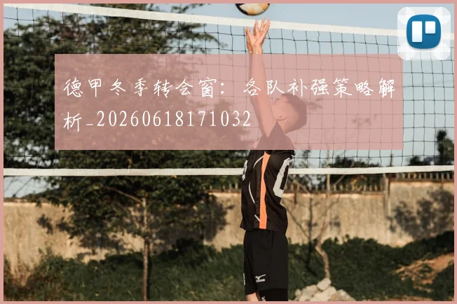 德甲冬季转会窗：各队补强策略解析_20260618171032